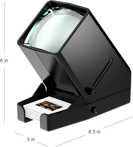 35mm slide and film viewer - and,