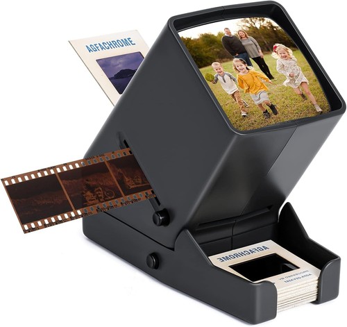 35mm film and slide - and, viewer