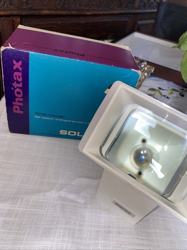 Photax solar slide viewer - slide,