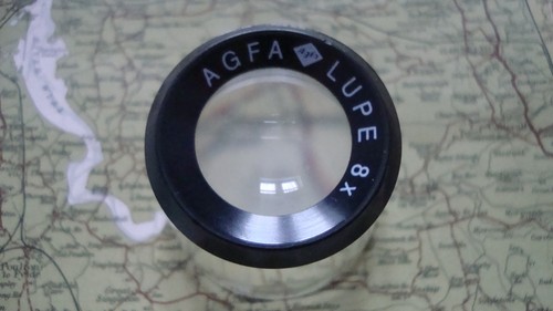 Agfa loupe magnifier lupe - 8x,