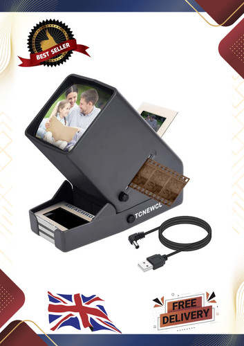 35mm slide and film viewer - and, 3x